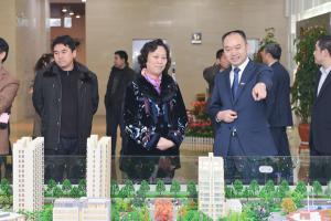 洛阳新区党工委书记高凌芝视察炎黄科技园